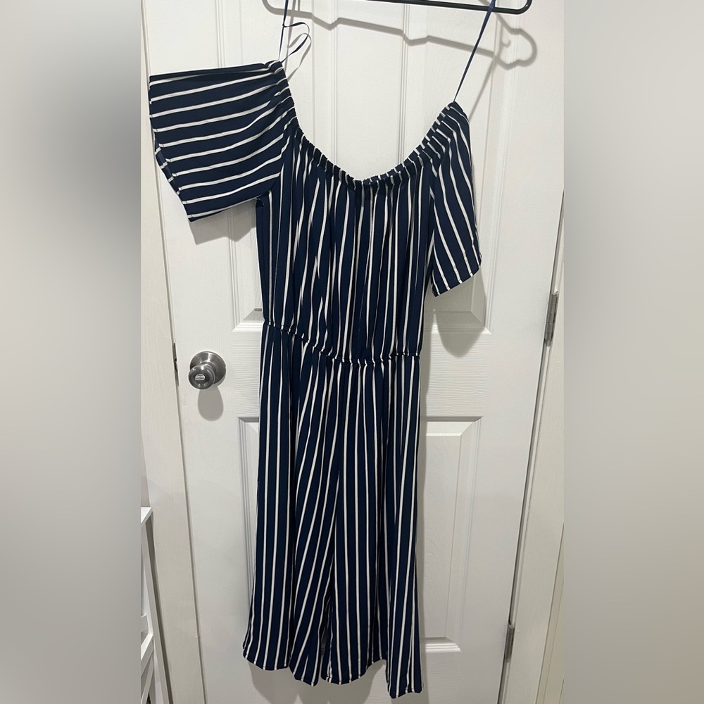 off the shoulder romper